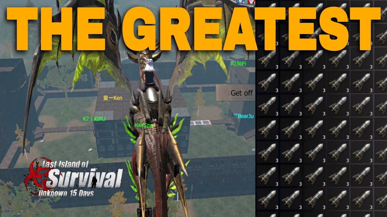 Dominating the server Last Island of Survival