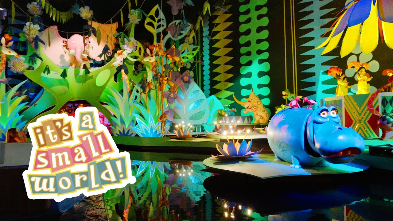 It's a Small World Full Ride Through POV | Walt Disney World | Magic Kingdom | Low Light 4K