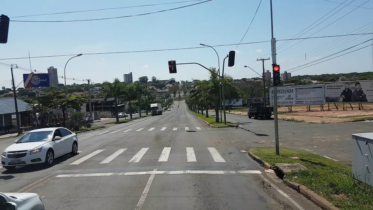 Passando por Paranavaí...dentro da cidade...