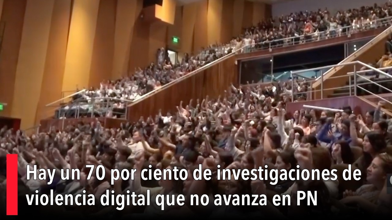 Hay un 70 por ciento de investigaciones de violencia digital que no avanza en PN