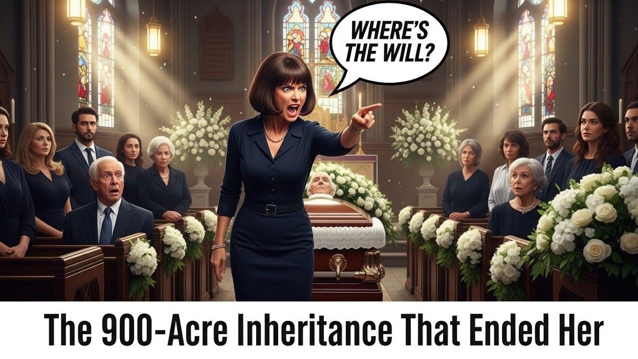 HOA Karen Yelled “Where’s the Will?” at a Funeral — That 900-Acre Inheritance Ended Her#viral