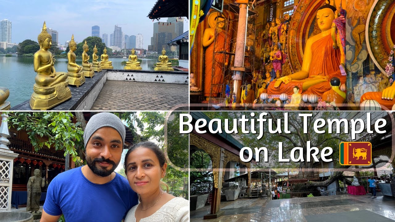 You have to visit this beautiful Temple in Colombo | Buddhist Temple of Lake