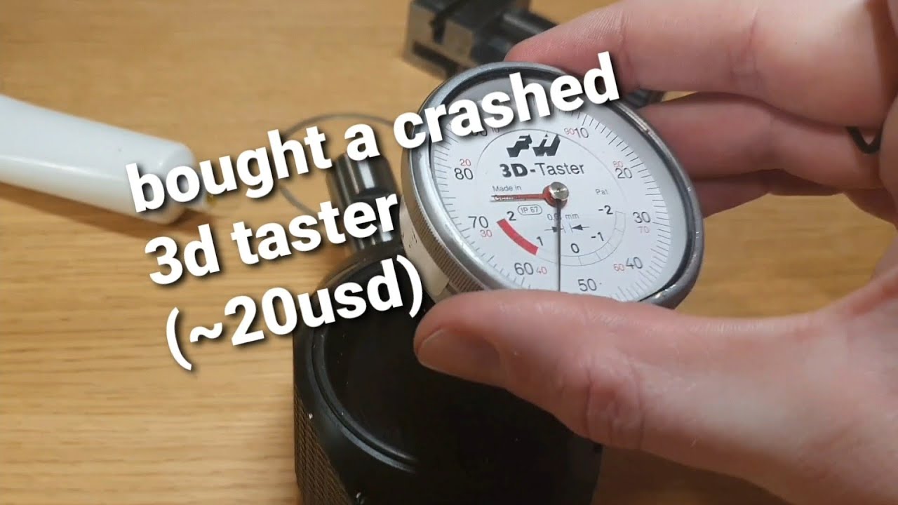 I bought a crashed 3d taster for 20 bucks (part 1)
