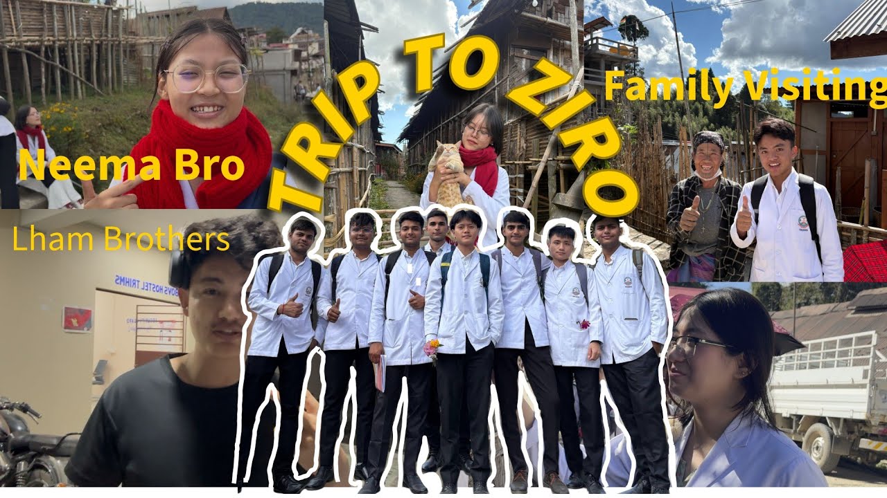 Our first Family Adoption Programme || MBBS STUDENT || TRIP TO ZIRO ||@Neemaaama @lhambrothers 