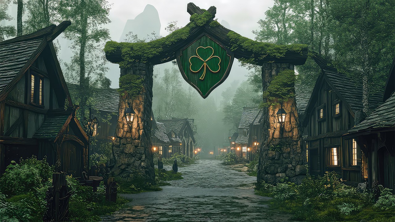 The Woodland Shamrock Arch | Medieval Celtic Music for St. Patrick's Day for Study, Focus & Relax