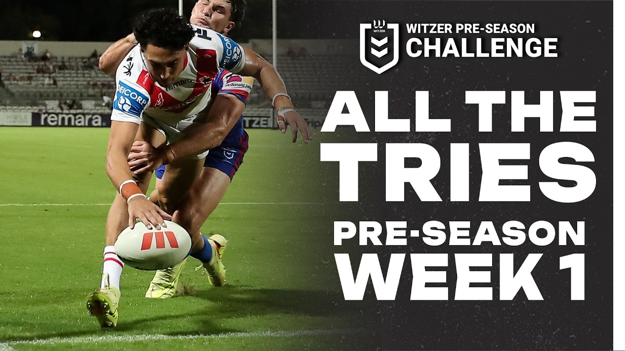 Witzer Pre-Season Challenge Week 1 | All Tries of the Week