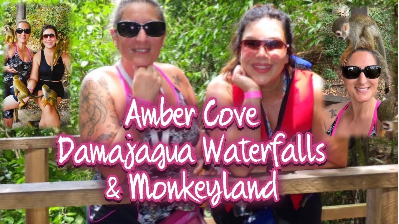 Carnival Magic~Damajagua Waterfalls & Monkeyland cruise excursion~Dominican Republic #Girlscruise