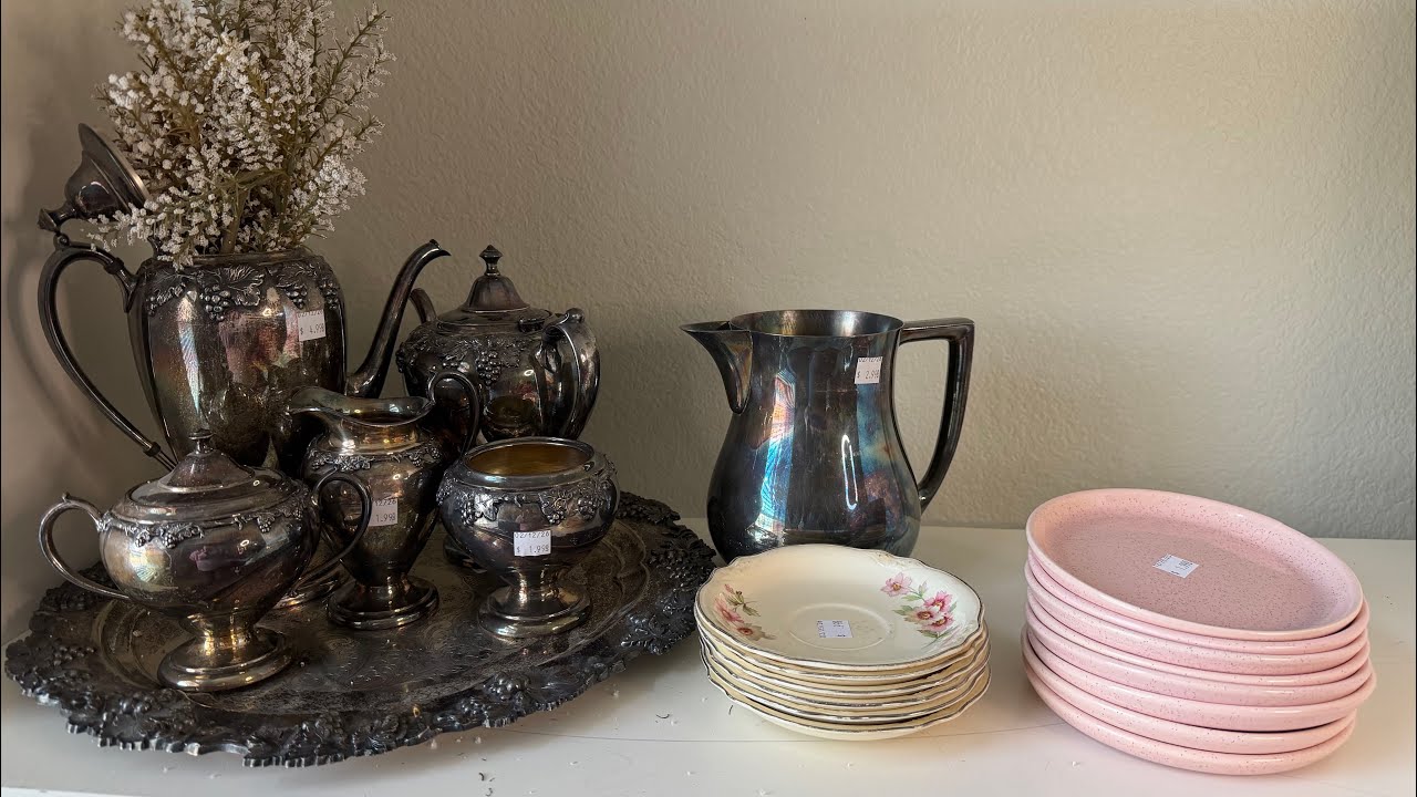 Acompáñenme a una thrift store aquí en Denton Tx encontré cosas súper baratas 🧡