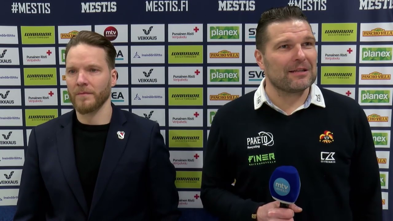Lehdistötilaisuus: 2. puolivälierä 4.3.2026 JoKP-Jokerit