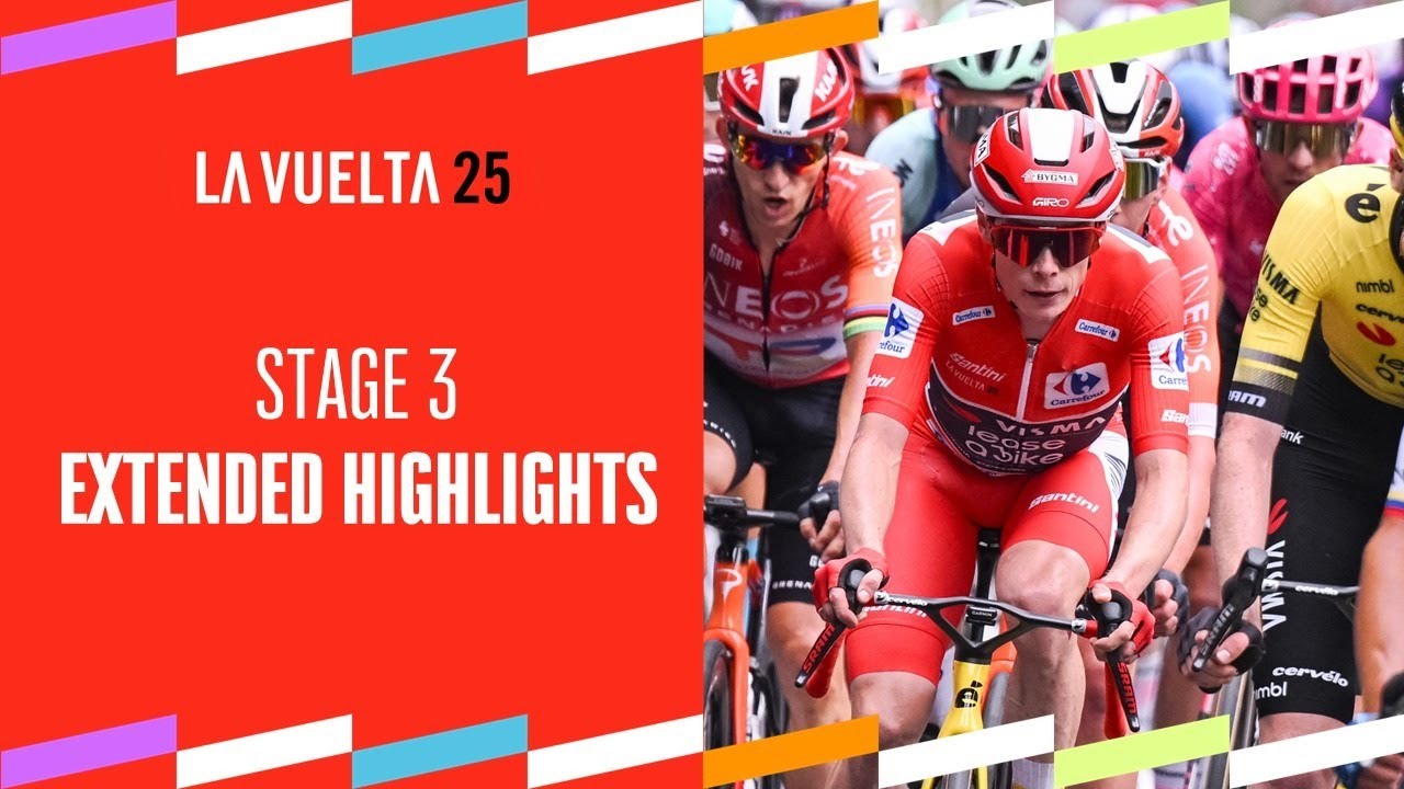 Extended Highlights - Stage 3 - La Vuelta 2025
