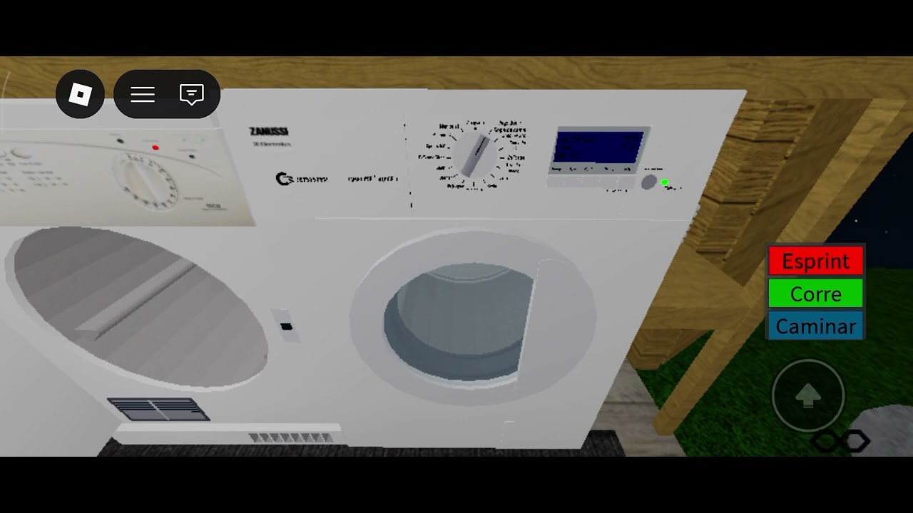 Zanussi Electrolux timeline washing machine 8kg cottons 60° + quick wash  #roblox #games 