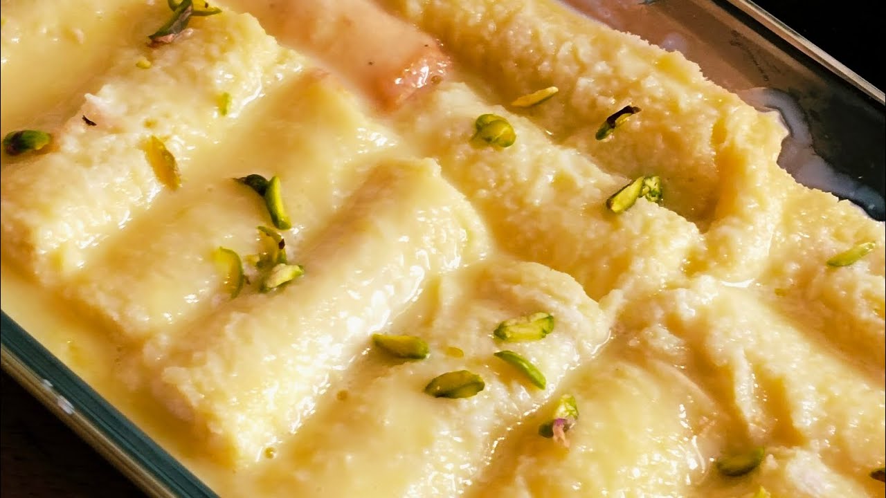 Iftar special Bread malai roll | Ramadan special dessert recipe 