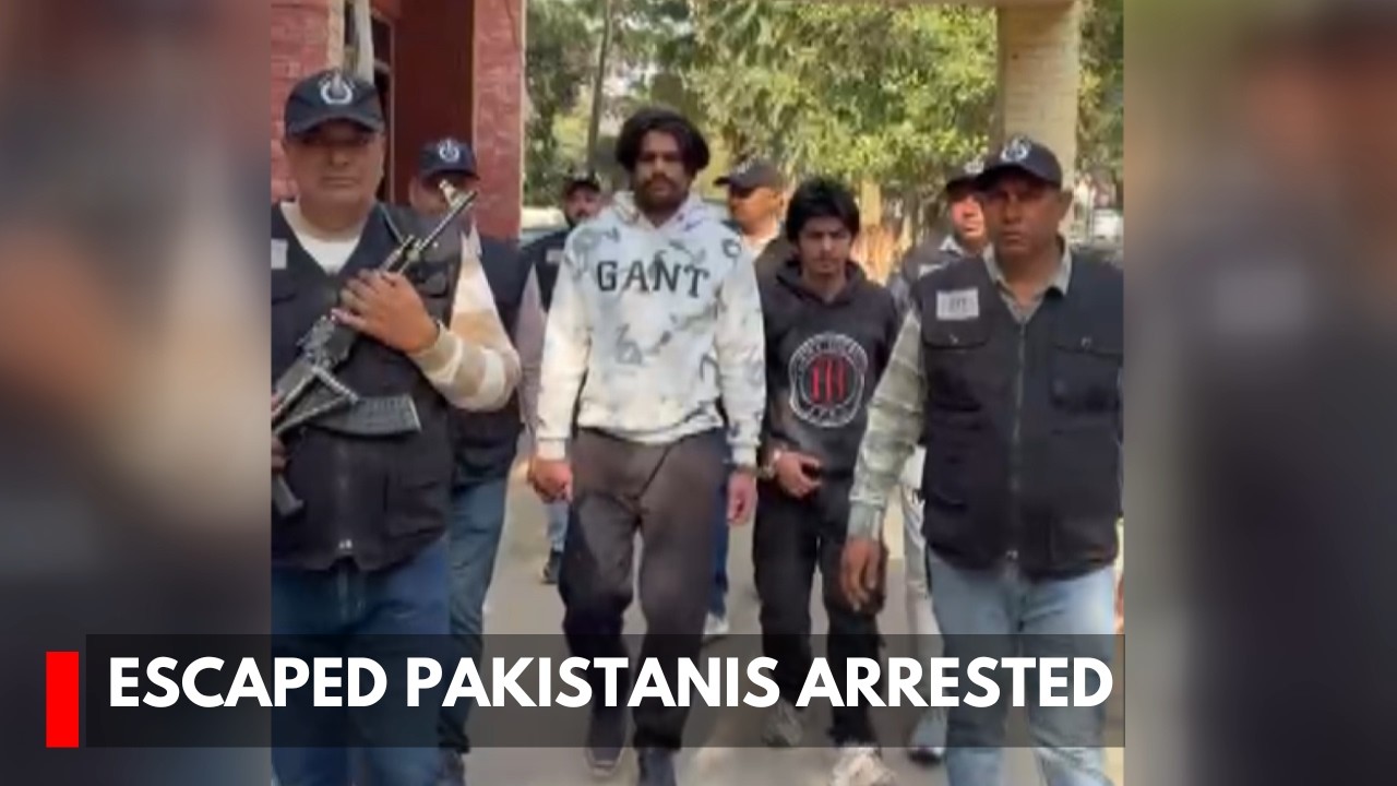Two Pak Nationals Who Escaped From Jammu Juvenile Home Arrested  From Ambala