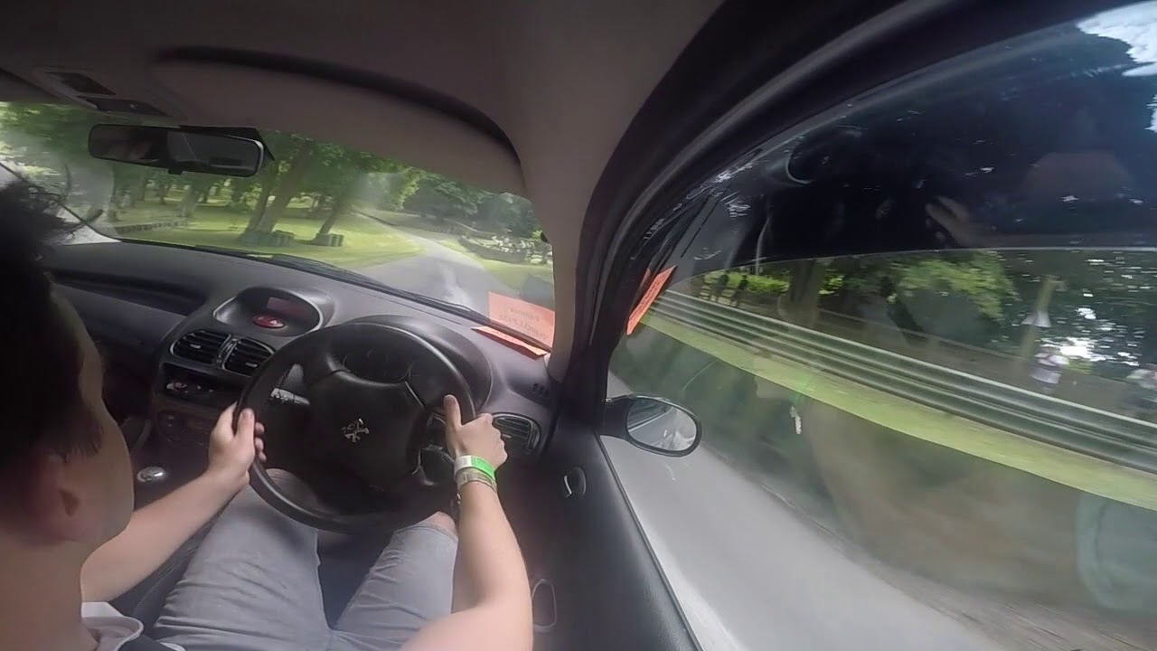 Peugeot Festival 2018 Prescott Hill Climb Runs 206 GTI 180