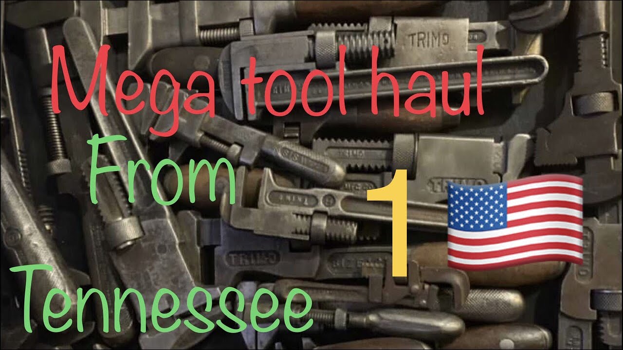 Mega tool haul from Tennessee part (1) H D Smith Polly wrenches