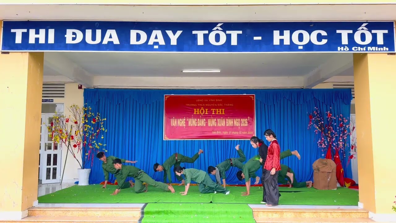 Tiết mục HOẠT CẢNH: TRẦM TÍCH QUẢNG TRỊ trình bày lớp 9/3 trường THCS Nguyễn Đắc Thắng