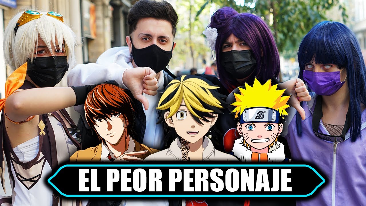 &iquest;Cu&aacute;l es el PEOR PERSONAJE de ANIME? NARUTO SHIPPUDEN ITACHI VS SASUKE TOKYO REVENGERS BOKU NO HERO