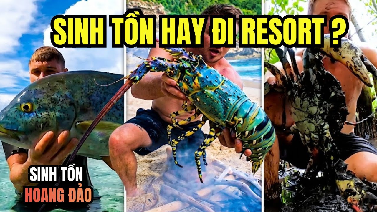 Sinh Tồn Hoang Đảo: Chén Sạch Bãi Biển - Thanh Niên Sinh Tồn 