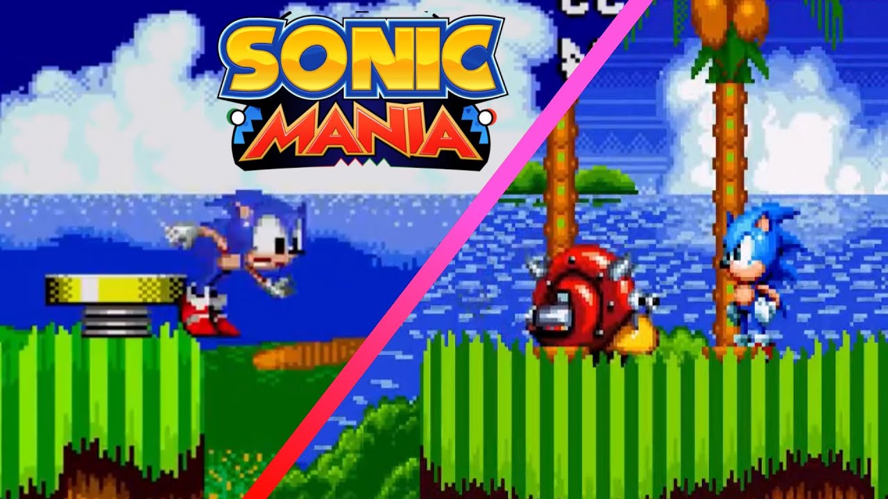 Emerald Hill Zone in Sonic Mania