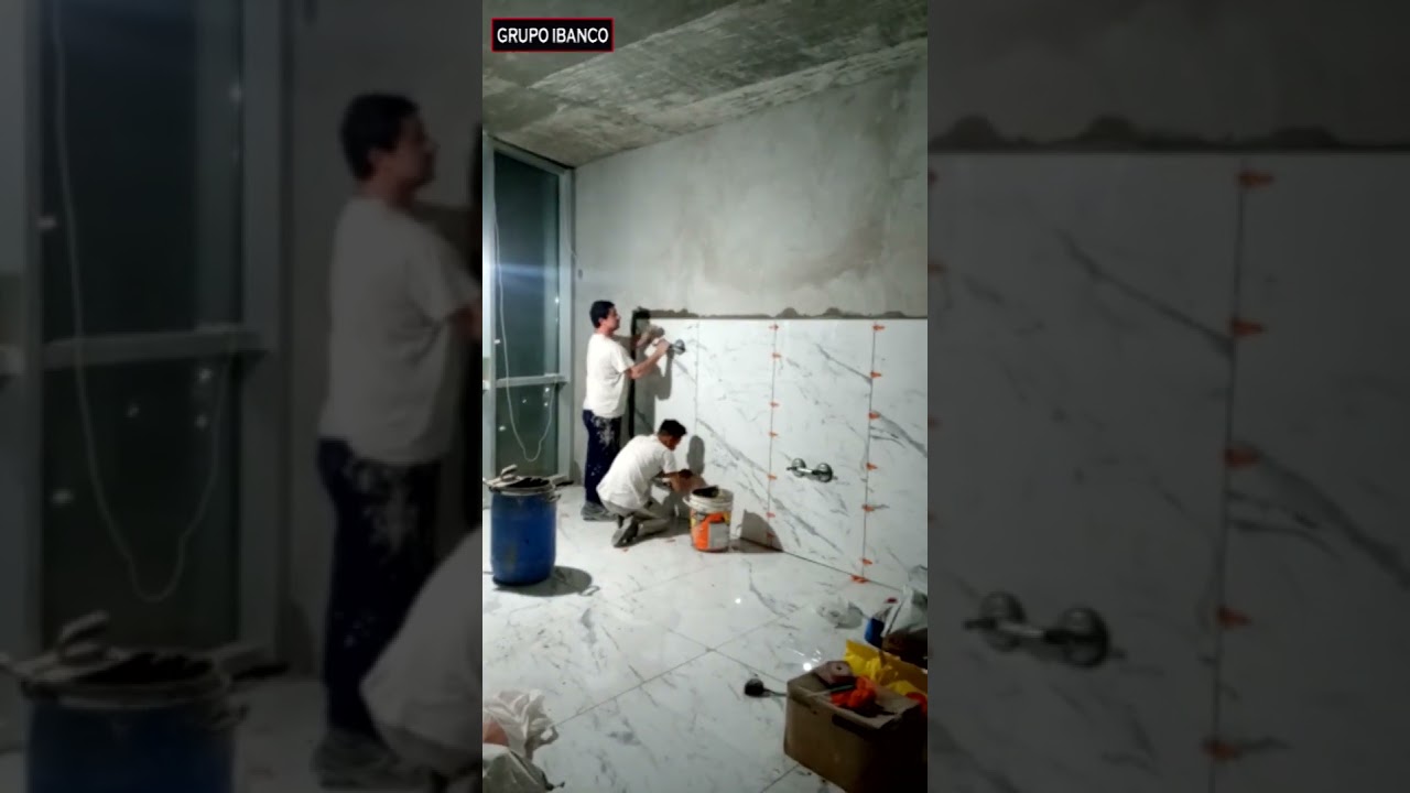 Colocando Porcelanato Grandes sobre Paredes - # 2 Skyglass
