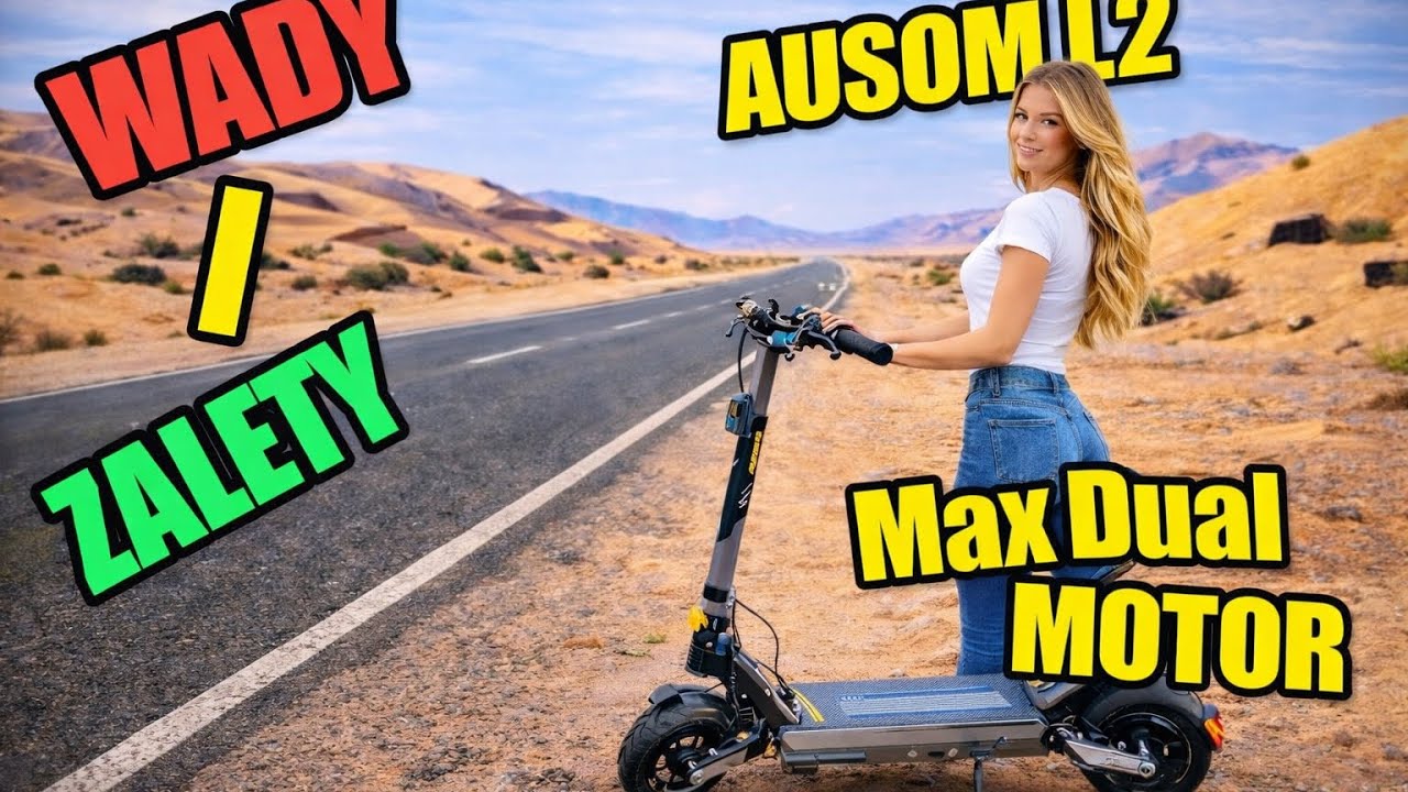 WADY I ZALETY AUSOM L2 Max Dual Motor