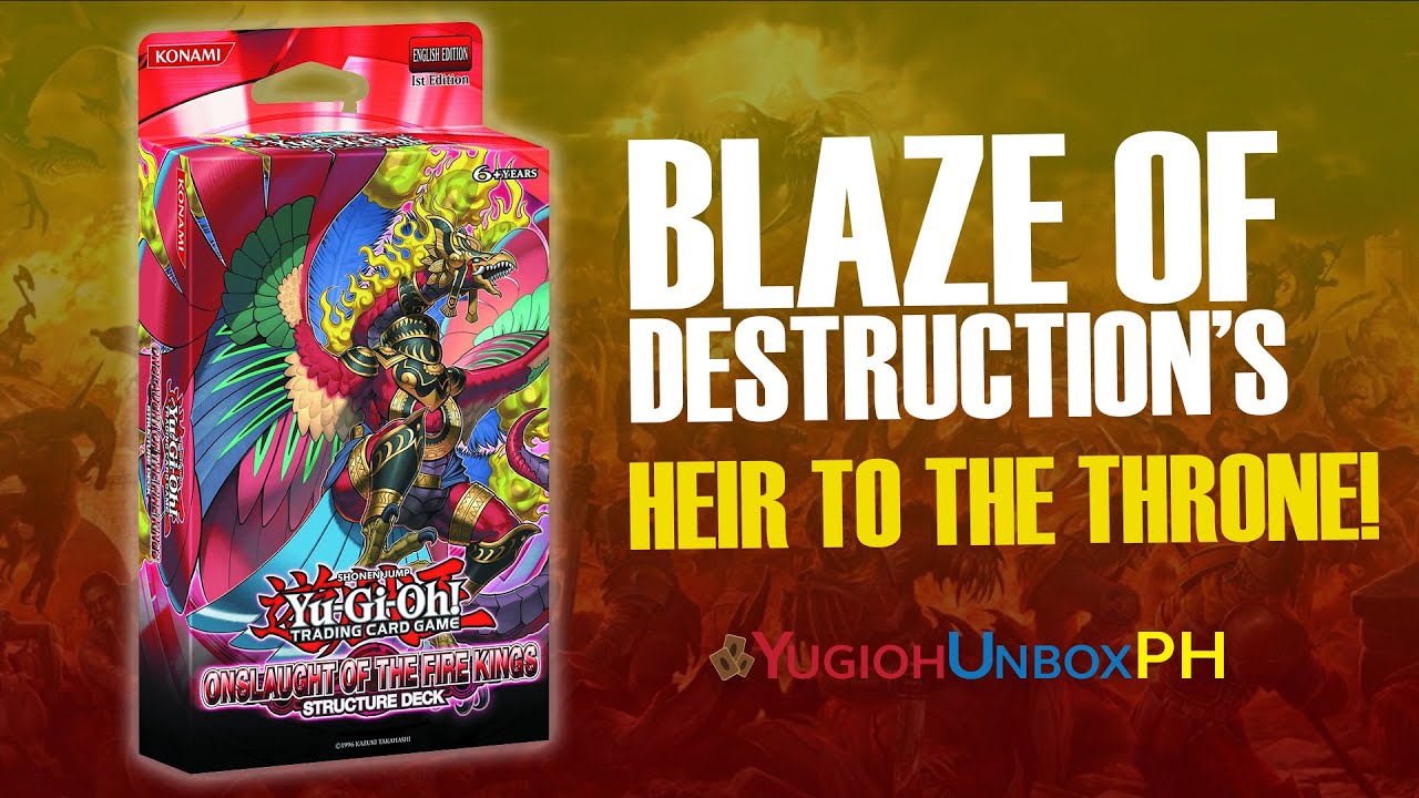YUGIOH! ONSLAUGHT OF THE FIRE KINGS STRUCTURE DECK OPENING! 2021! - Episode 24