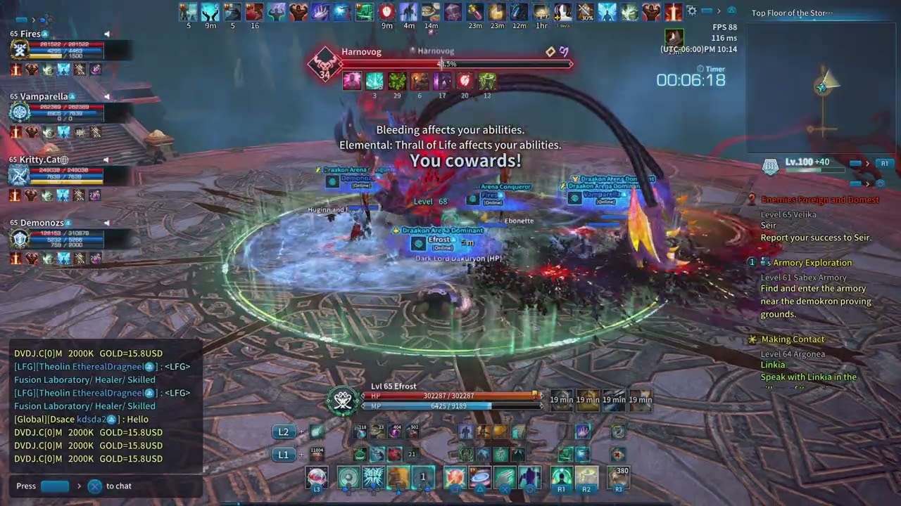 Tera Console - Stormed Citadel / Mystic PoV