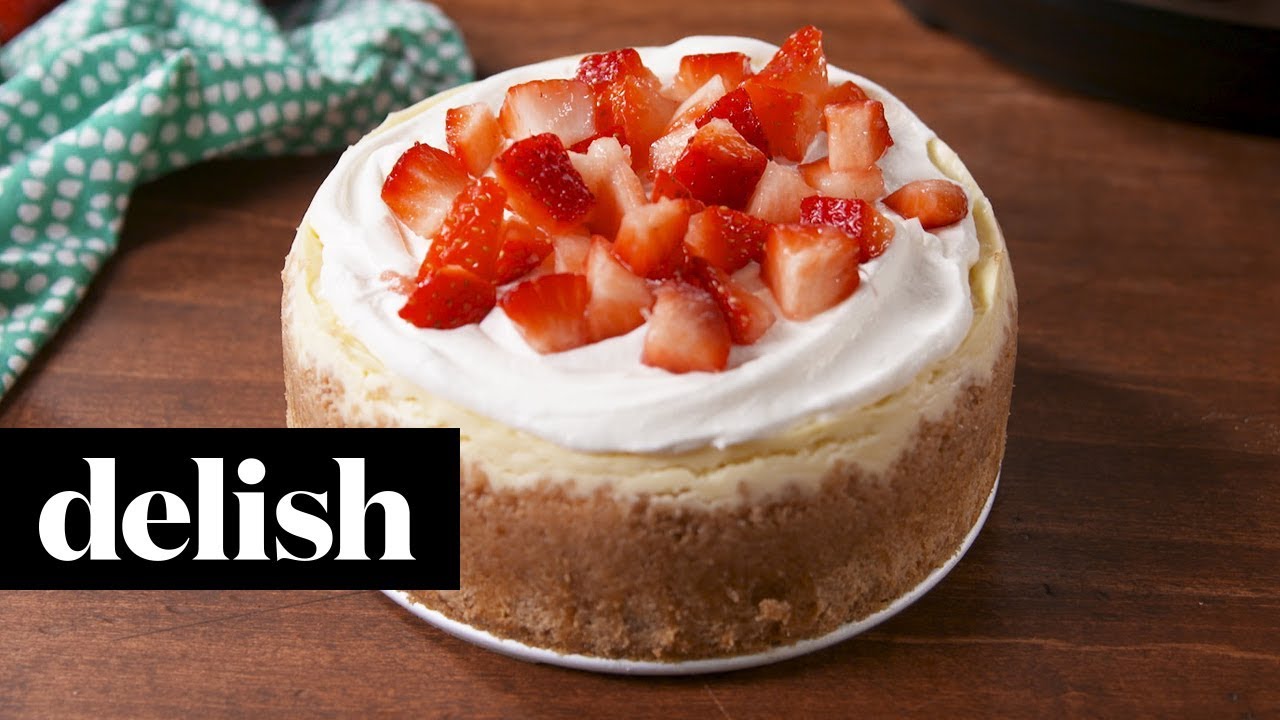 Instant Pot Cheesecake | Delish