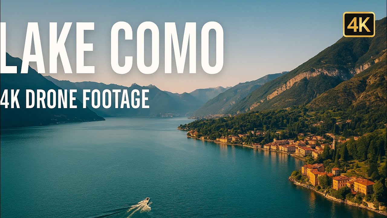 Lake Como, Italy in 4K &ndash; Aerial Drone Views of One of the World&rsquo;s Most Beautiful Lakes