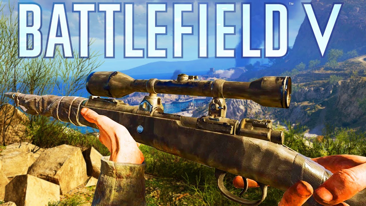 Kar98K SNIPING Battlefield 5 Sniper Class