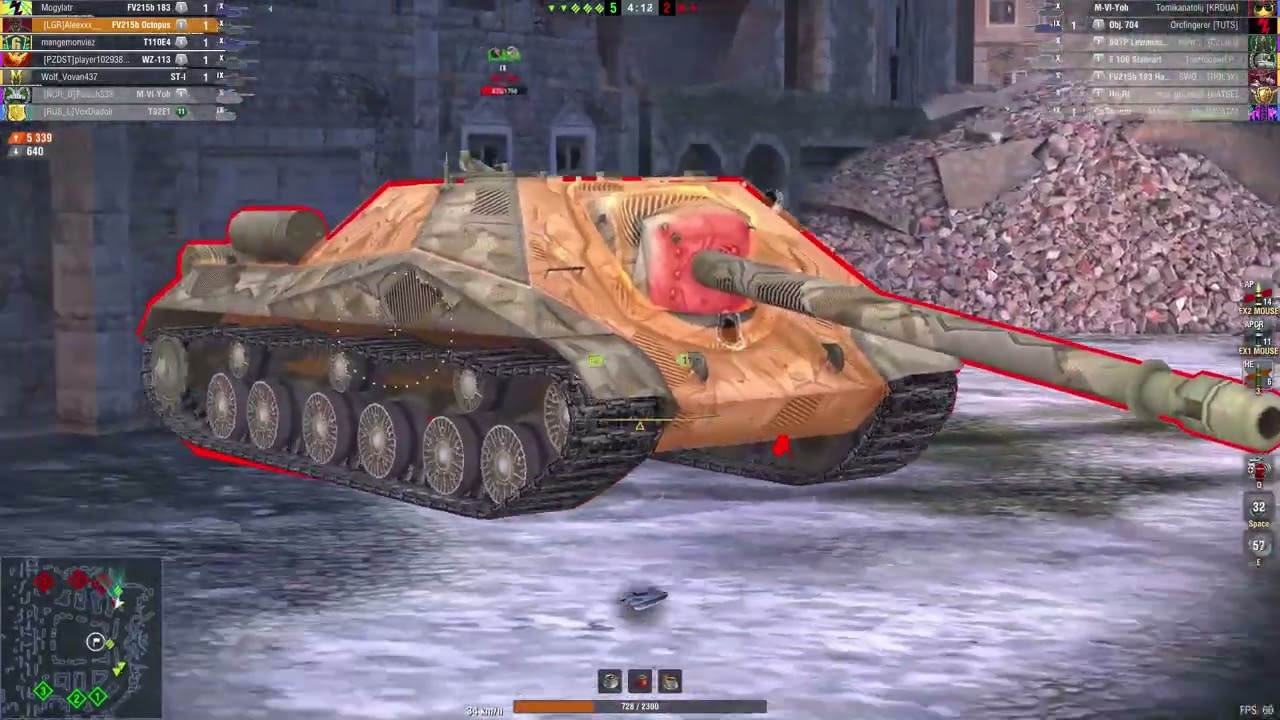 Obj.263 , FV215b & T57 Heavy ● WoT Blitz