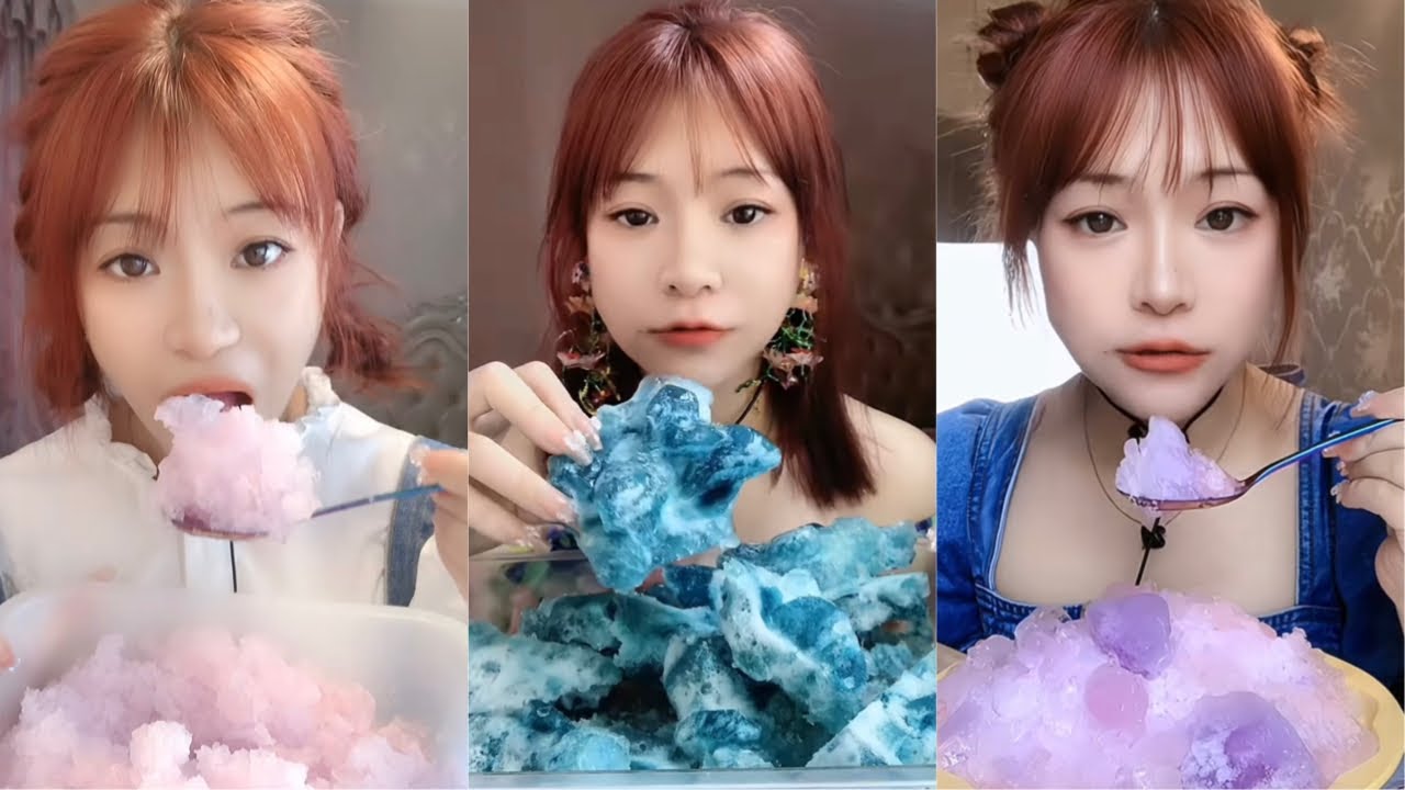 Crushed Ice Eating ASMR | Ice Eating