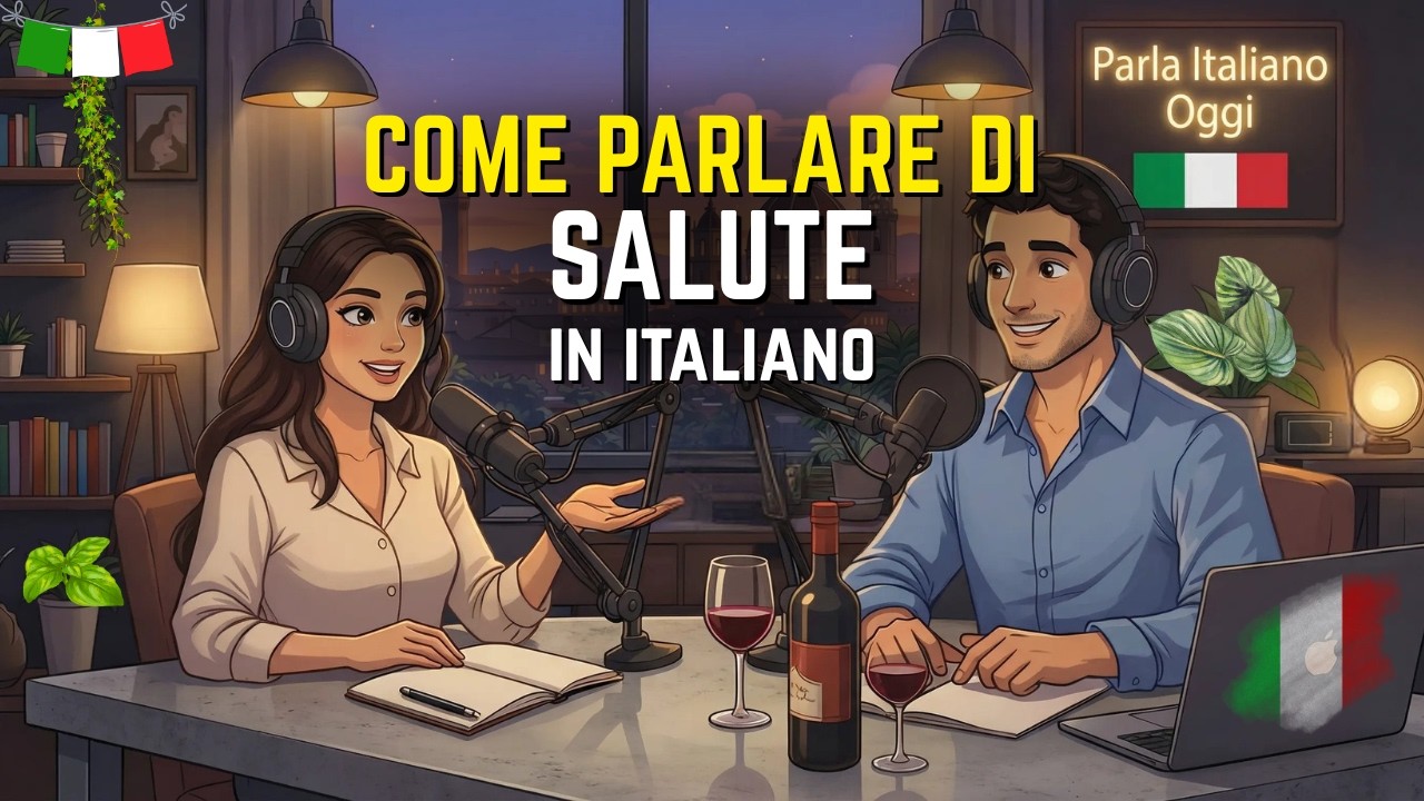 Struggling to Talk About Health in Italian? Fix It Fast | Easy Italian Podcast (A1-A2)#italianpod