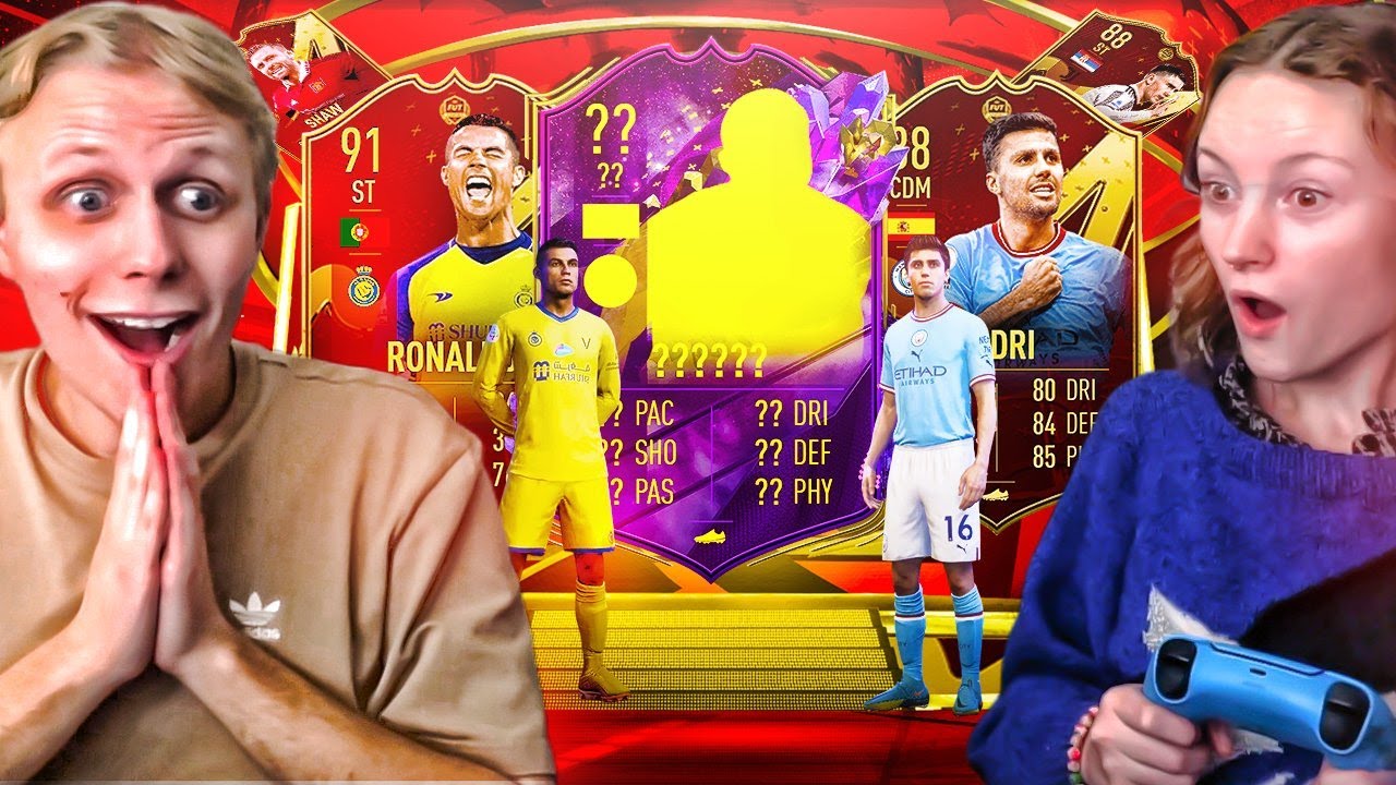 MIN K&AElig;RESTE PACKEDE ET FUTURE STARS KORT I VILD FUT CHAMPIONS REWARDS PACK OPENING!