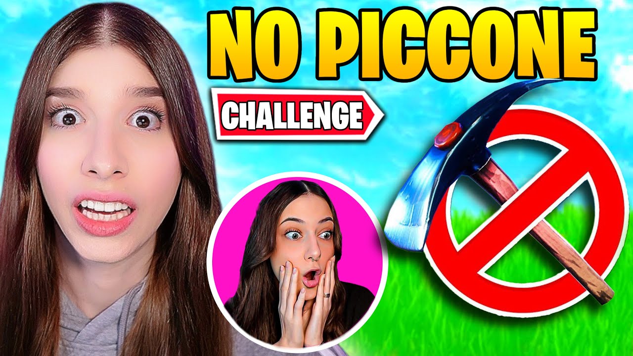 NON POSSO USARE il PICCONE CHALLENGE con @QueenGiorgia in RANKED UNREAL! 😱 FORTNITE ITA