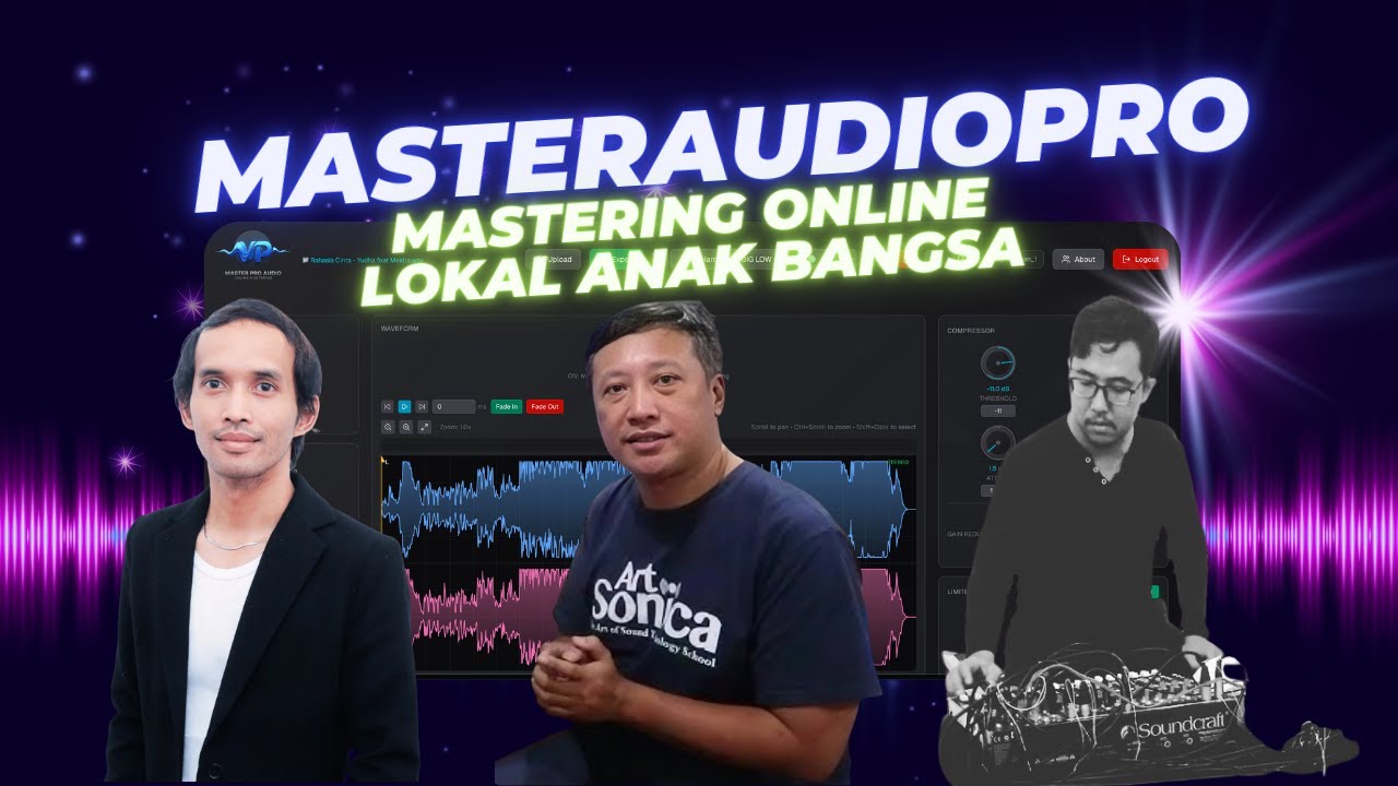 MASTERAUDIOPRO, Web Mastering GRATIS DAHSYAT, Karya Lokal : Agus Hardiman, M Fiqih & Deby Pamungkas