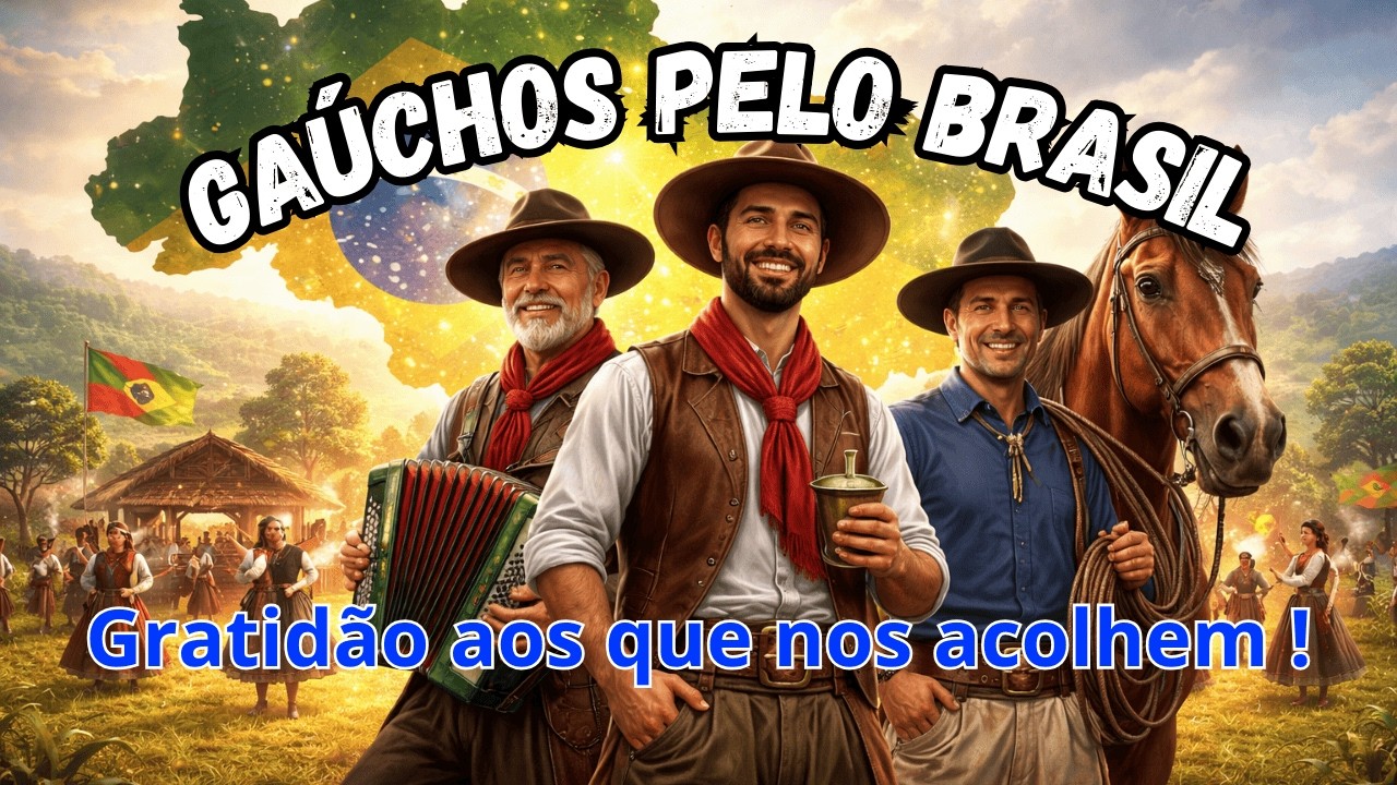 Gaúchos Brasil Afora 🧉 | Música Gaúcha de Saudade, Honra e Tradição