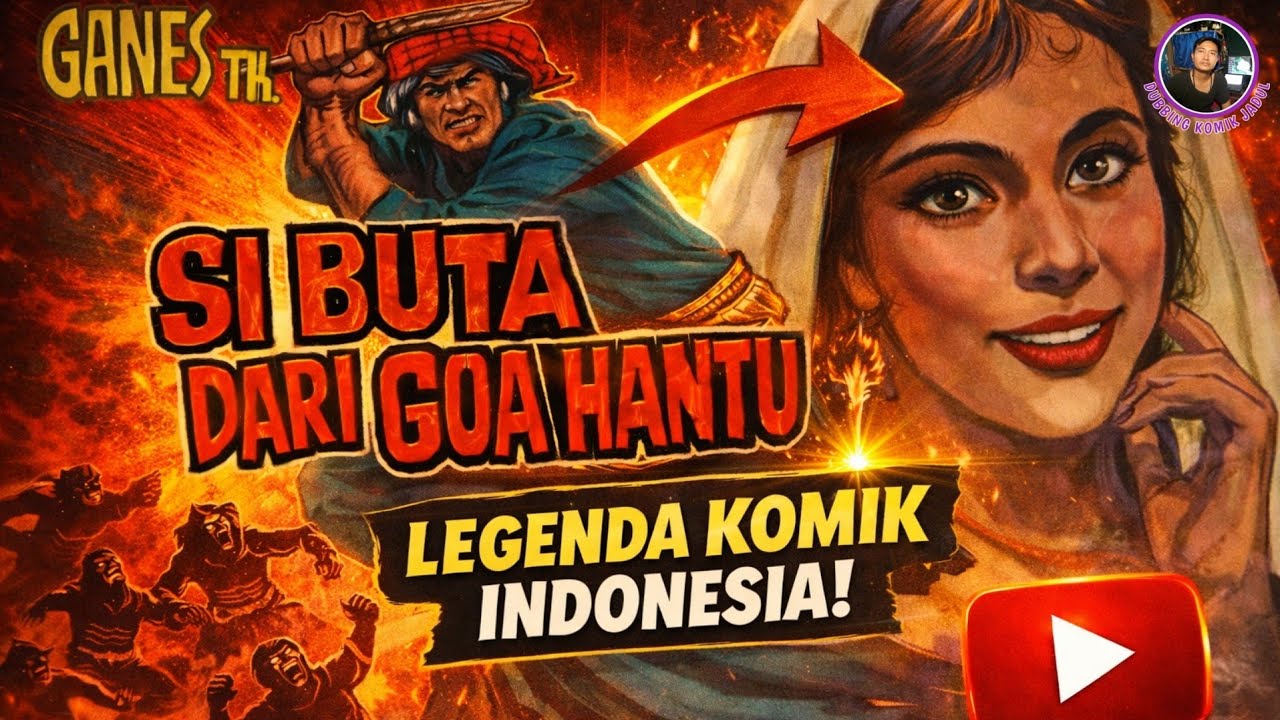 LEGENDA KOMIK INDONESIA!! Kisah Pendekar Buta dari Goa Hantu #sibutadariGoaHantu #komikindonesia