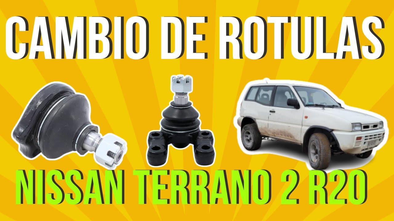 CAMBIO ROTULAS BANDEJA DELANTERA - NISSAN TERRANO 2 R20 2.4