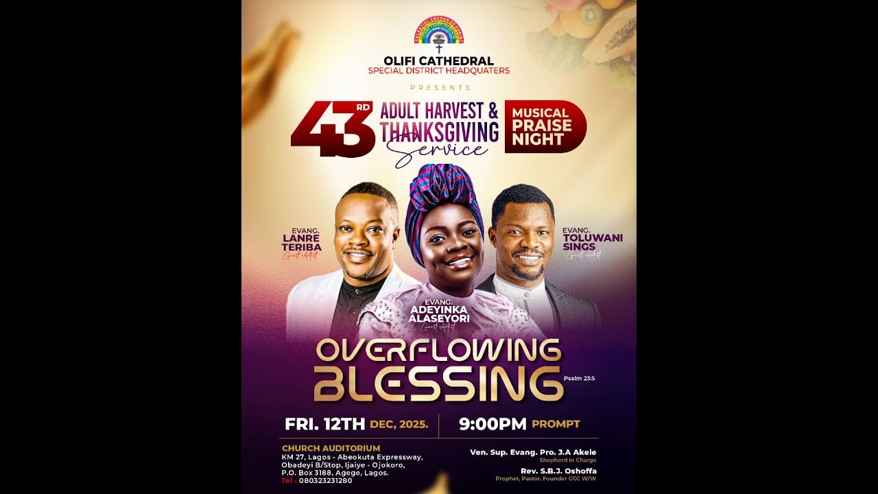 NIGHT OF OVERFLOWING BLESSINGS