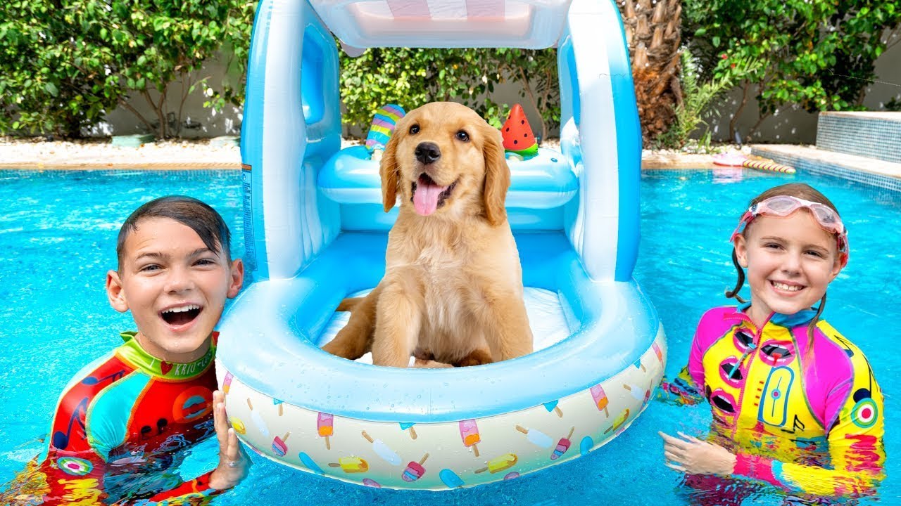 Vania znalazł szczeniaka 🐶 Dzieci uczą się opiekować się zwierzętami | Fajny film dla dzieci