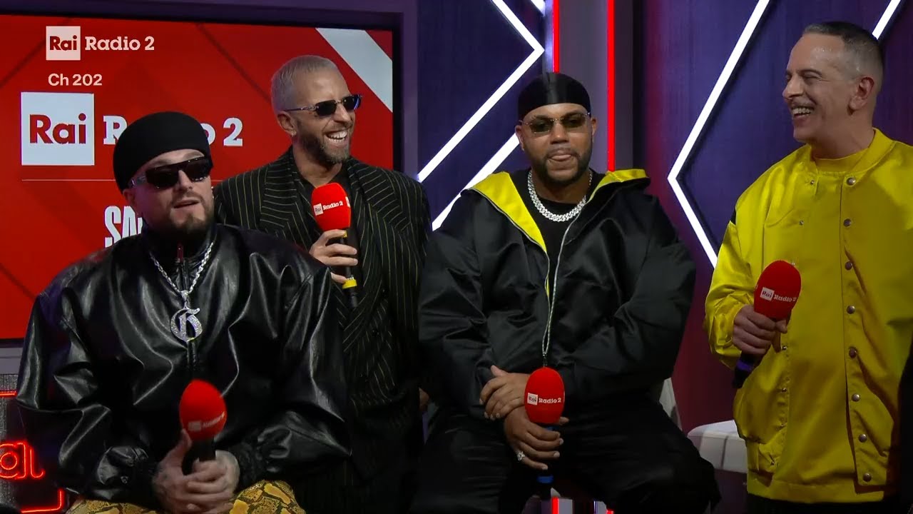 Intervista a Shablo feat. Gue, Joshua e Tormento (Prima Serata) - Radio2 a Sanremo