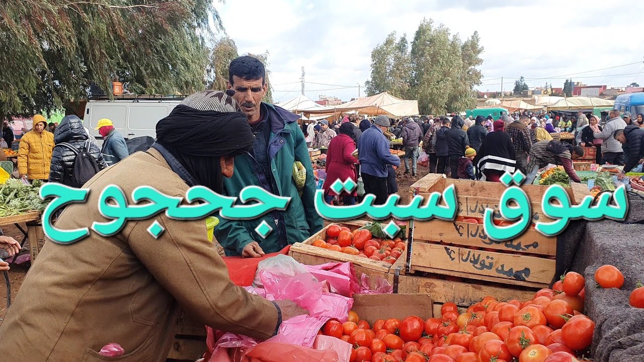 أثمنة الخضر واللحوم والدجاج سوق سبت جحجوح اليوم