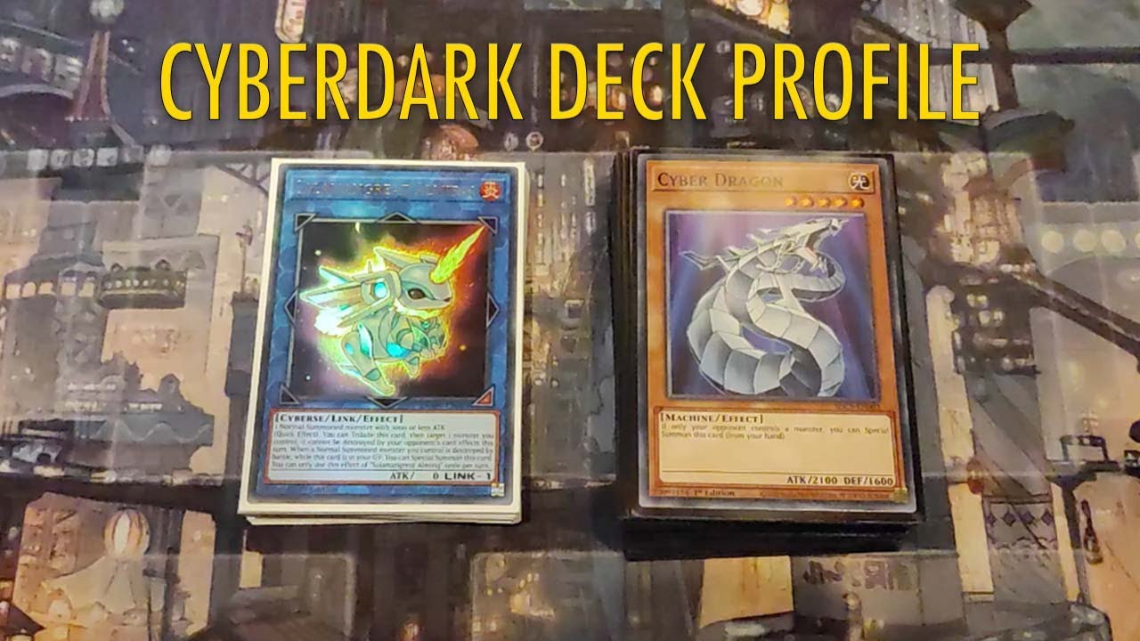 Budget TOP TIER Cyberdark - Cyberdragon Deck Profile + Full Power Combo