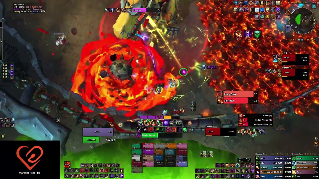 Mythic Cauldron of Carnage Kill #2 - Affliction Warlock