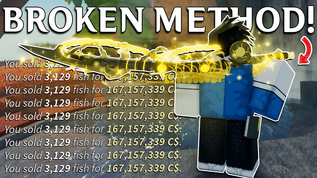 Этот ЛУЧШИЙ СПОСОБ ЗАРАБОТАТЬ ДЕНЬГИ В РЕЖИМЕ AFK НЕ РАБОТАЕТ в Fisch! ☠️