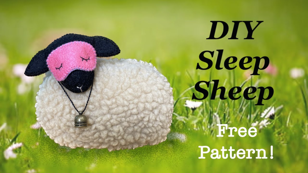 Sleep Sheep || Plush Sheep || FREE PATTERN || Full step by step Tutorial