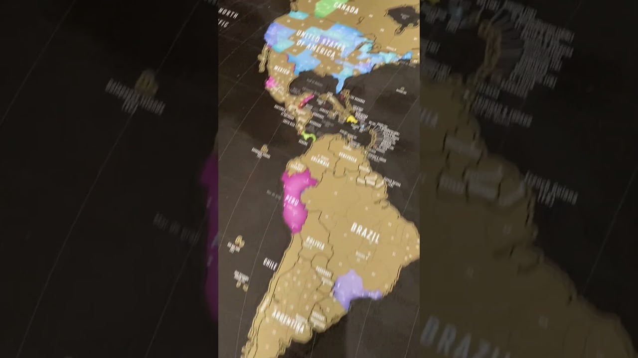 Watch Me Test This Viral Scratch Off Map Picture Frame 