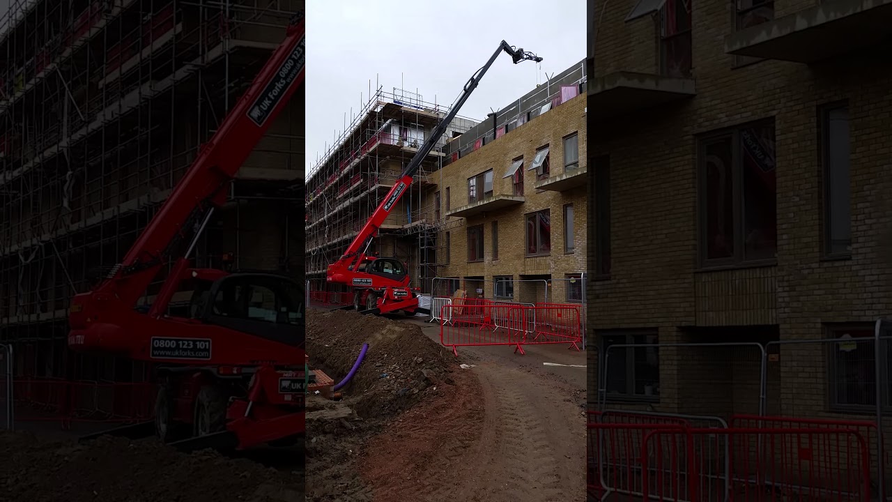 Saved THOUSANDS using a Slew/Roto Telehandler (Manitou MRT 25.40) PART 2