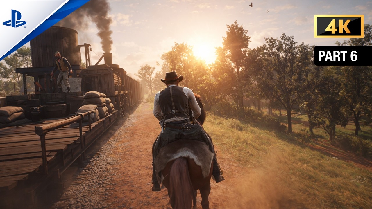 Red Dead Redemption II PS5 Gameplay PART 6 (4K) - No commentary